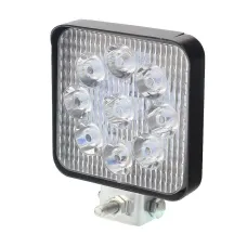 GMP LLP9MINI — LAMPA ROBOCZA LEDOWA PROSTOKĄTNA,  9 LED MINI, 10-36V, 83X83X20 MM, OBUDOWA ALUM...