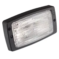 LAMPA ROBOCZA PROSTOKĄTNA PLASTIKOWA 12V, 55W, H3 - ESCORT, ZETOR, URSUS, PRONAR, FENDT, FAVORIT