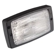 WESEM LPR827278 — LAMPA ROBOCZA PROSTOKĄTNA PLASTIKOWA 12V, 55W, H3 - ESCORT, ZETOR, URSUS, PRONAR...