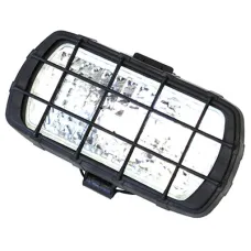  LRP01 — LAMPA ROBOCZA PROSTOKĄTNA PLASTIKOWA Z KRATKĄ - Z WŁĄCZNIKIEM