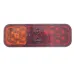 LAMPA TYLNA ZESP. 3-SEGM. L/P, DIODOWA 12 DIÓD LED, Z PRZEWODEM, 12/24V