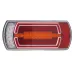 LAMPA TYLNA ZESP. DIODOWA L/P, 12/24V, NEON, ŚWIATŁA COFANIA, 162MM X 70MM X 30,5MM