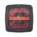 LAMPA TYLNA ZESPOLONA DIODOWA L/P ROCA, KWADRATOWA, 27 DIÓD LED, Z PRZEWODEM, 12/24V
