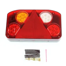 HORPOL LZD846 — LAMPA TYLNA ZESP. PRAWA (PODŚW. TABLICY) Z TRÓJKĄTEM, 12/24V, DIODOWA - NACZEPY