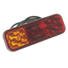 HORPOL LZD 2832 — LAMPA TYLNA ZESP. 3-SEGM. L/P, DIODOWA 12 DIÓD LED, Z PRZEWODEM, 12/24V