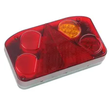 HORPOL LZD 852 — LAMPA TYLNA ZESP. PRAWA, DIODOWA, TRÓJKĄT ODBLASKOWY, KOSZULKI TERMOKURCZLIWE, K...