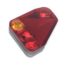HORPOL LZT 754 — LAMPA TYLNA ZESP. NAROŻNA - PRAWA Z TRÓJKĄTEM ODBLASKOWYM, ZE ŚW. PRZECIWGIELNYM