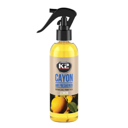 ODŚWIEŻACZ POWIETRZA W SPRAYU - K2 CAYON LEMON 250ML