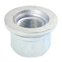 NAKRĘTKA KOŁA M22X1,5X30MM, K:32 RUCH. PODKŁADKA SREBRNA
