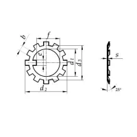 PODKŁADKA ŁOŻYSKOWA 10X21X1,00MM (MB00) DIN 5406