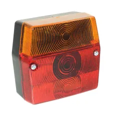 FRISTOM MD-2L — LAMPA TYLNA ZESP. 2-SEGM. LEWA PRZYCZEPKA KWADRATOWA, OŚWIETLENIE TABLICY REJEST...