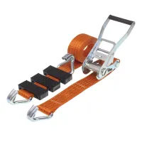 PAS TRANSPORTOWY  4,0T,  4,0M B=50MM, 3-PKT. LAWETA, HAK DWUPALCZASTY, METKA 2024, EN 12195-2, TUV NORD