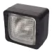 LAMPA ROBOCZA PROSTOKĄTNA PLASTIKOWA ŻARÓWKA, 12V, 55W, H3