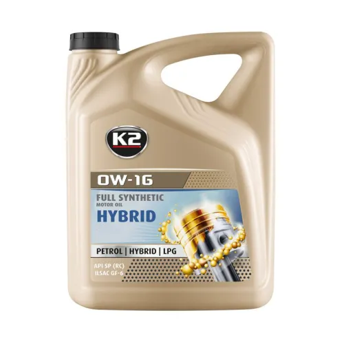 OLEJ SILNIKOWY  0W16 HYBRID 5L - DO HYBRYD