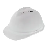 KASK OCHRONNY - BIAŁY - NORMA EN 397 - CZTEROPUNKTOWE MOCOWANIE
