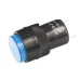 LAMPKA KONTROLNA DESKI ROZDZ. NIEBIESKA LED, Z ŻARÓWKĄ, 12/24V, FI 16MM