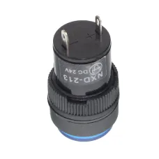 GMP P032068B — LAMPKA KONTROLNA DESKI ROZDZ. NIEBIESKA LED, Z ŻARÓWKĄ, 12/24V, FI 16MM