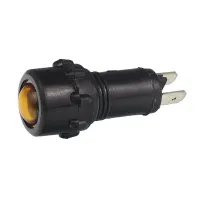 LAMPKA KONTROLNA DESKI ROZDZ. POMARAŃCZ. LED, 12/24V