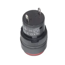GMP P032068R — LAMPKA KONTROLNA DESKI ROZDZ. CZERWONA LED, Z ŻARÓWKĄ, 12/24V, FI 16MM
