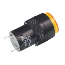 GMP P032068Y — LAMPKA KONTROLNA DESKI ROZDZ. POMARAŃCZ. LED, Z ŻARÓWKĄ, 12/24V, FI 16MM