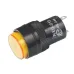 LAMPKA KONTROLNA DESKI ROZDZ. POMARAŃCZ. LED, Z ŻARÓWKĄ, 12/24V, FI 16MM