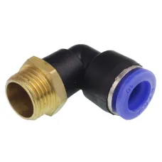 PL10-M16X1,5 — SZYBKOZŁ. TEKALANU FI 10MM / M16X1,5 KOLANKO, PLASTIKOWO-METALOWE