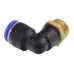 SZYBKOZŁ. TEKALANU FI 10MM / M16X1,5 KOLANKO, PLASTIKOWO-METALOWE
