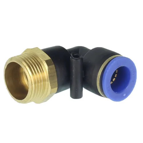 SZYBKOZŁ. TEKALANU FI 12MM / M16X1,5 KOLANKO, PLASTIKOWO-METALOWE