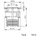TERMOSTAT SW-400 TURBO 74°C