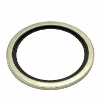 PODKŁADKA M 8, 8,7X13X1MM METALOWO-GUMOWA Z PROWADZENIEM