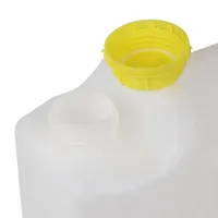 POJEMNIK NA WODĘ 10L - BIAŁY + METALOWY KRANIK Z GWINTEM U DOŁU