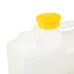 POJEMNIK NA WODĘ 10L - BIAŁY - ATEST + OSOBNY DOZOWNIK + PLASTIKOWY KRANIK Z POKRĘTŁEM BEZ GWINTU U DOŁU