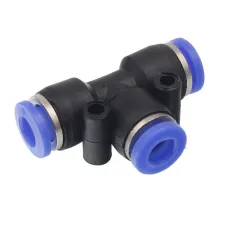  PUT06 — SZYBKOZŁ. TEKALANU FI  6MM TRÓJNIK, PLASTIKOWE