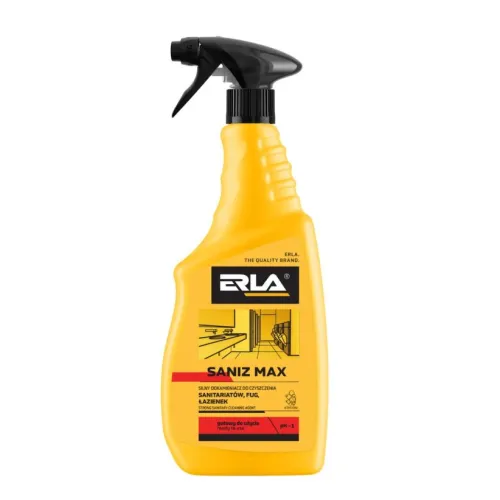 ODKAMIENIACZ DO GRUNTOWNEGO MYCIA ŁAZIENEK - ERLA SANIZ MAX 750ml
