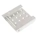 STOPIEŃ NABURTOWY STALOWY 150X150MM NIEPEŁNA ŚCIANKA - OCYNK