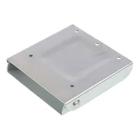 STOPIEŃ NABURTOWY STALOWY 170X170MM PEŁNA ŚCIANKA - OCYNK