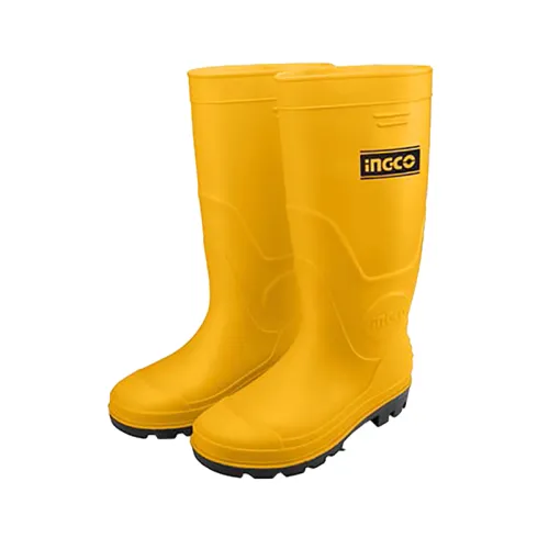 GUMOWCE PVC - ROZMIAR 46, ŻÓŁTE, WYSOKOŚĆ 37CM
