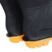 GUMOWCE PVC - ROZMIAR 41, CZARNE, WYSOKOŚĆ 37CM
