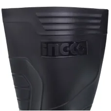 INGCO SSH092LYB.41 — GUMOWCE PVC - ROZMIAR 41, CZARNE, WYSOKOŚĆ 37CM