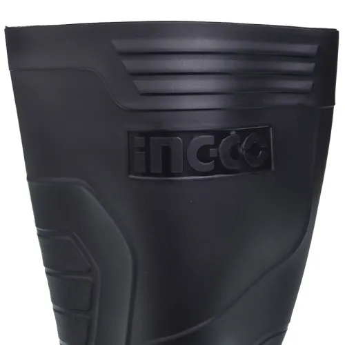 GUMOWCE PVC - ROZMIAR 41, CZARNE, WYSOKOŚĆ 37CM