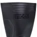 GUMOWCE PVC - ROZMIAR 44, CZARNE, WYSOKOŚĆ 37CM
