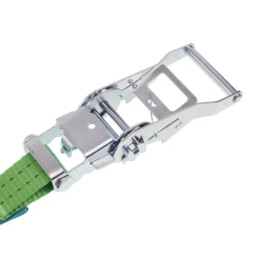 PAS TRANSPORTOWY  2,0T,  4,0M B=35MM, METKI 2024, ZIELONY, HAK E DO LISTWY, EN 12195-2