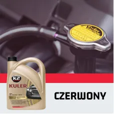 K2 T204C — PŁYN DO CHŁODNICY CZERWONY 4L DO -35*C GOTOWY DO UŻYCIA,K2