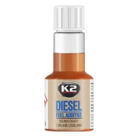 ŚRODEK DO CZYSZCZENIA UKŁADU ZASILANIA W SILNIKU DIESLA - K2 DIESEL - 50ML