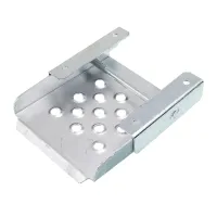 STOPIEŃ NABURTOWY STALOWY 160X150MM NIEPEŁNA ŚCIANKA - OCYNK