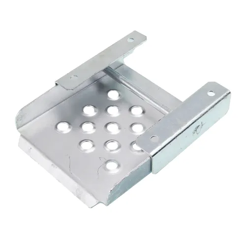 STOPIEŃ NABURTOWY STALOWY 160X150MM NIEPEŁNA ŚCIANKA - OCYNK