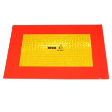 POLSKA PRODUKCJA TWY074A — TABLICA WYRÓŻN. POJAZDY DŁUGIE MAŁA 280X200MM, 4SZT/OPAKOWANIE