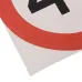 NALEPKA (NAKLEJKA) LIMIT PRĘDK.-  40KM/H FI 220MM, KLASA I