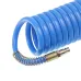 PRZEWÓD SPIRALNY KOMPRESORA 20M (PU) 12X8MM, POLIURETAN - NIEBIESKI