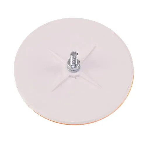 ODBLASK OKRĄGŁY ZE ŚRUBĄ ŻÓŁTY FI 75MM